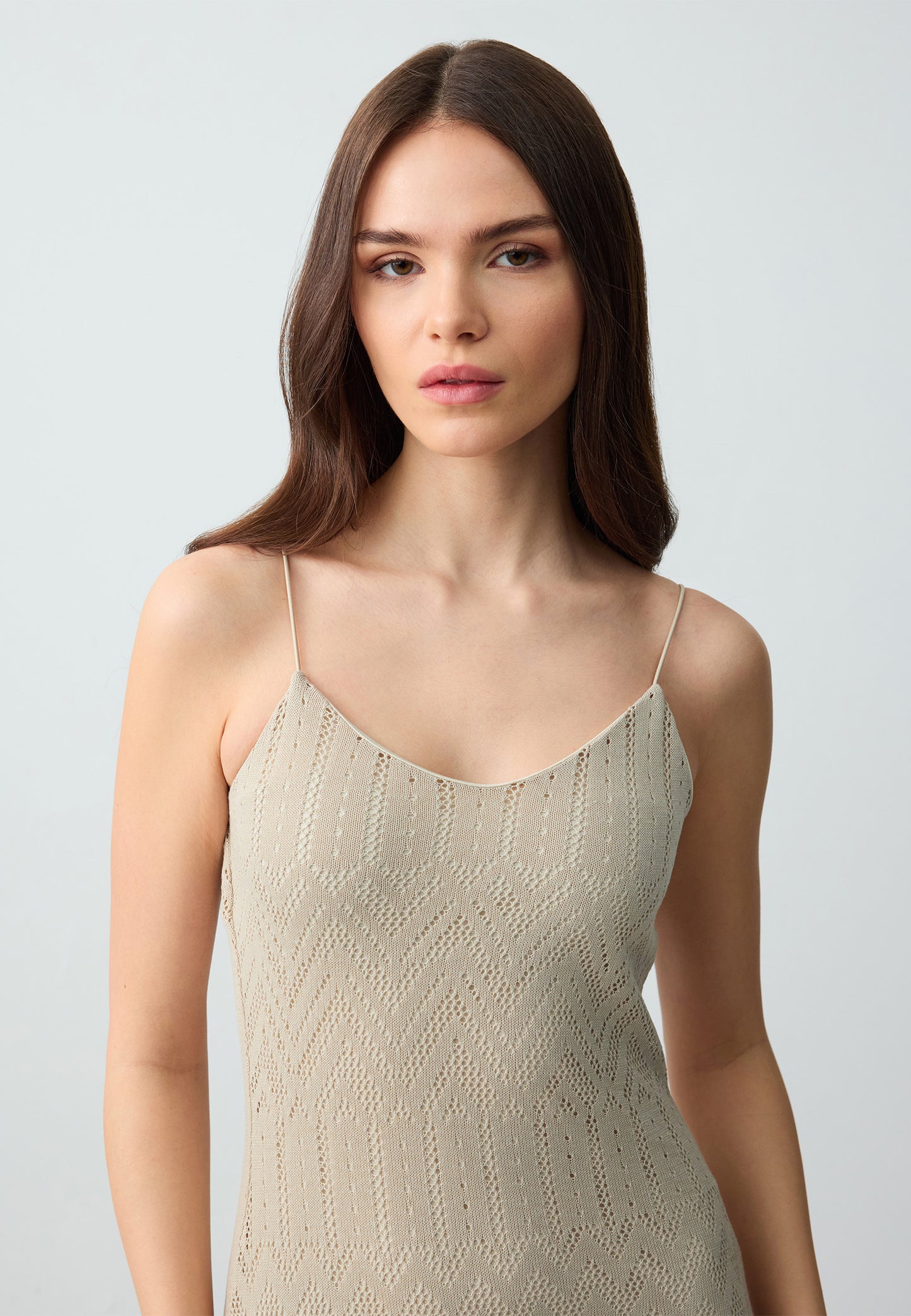 Stoned Knitted Dress