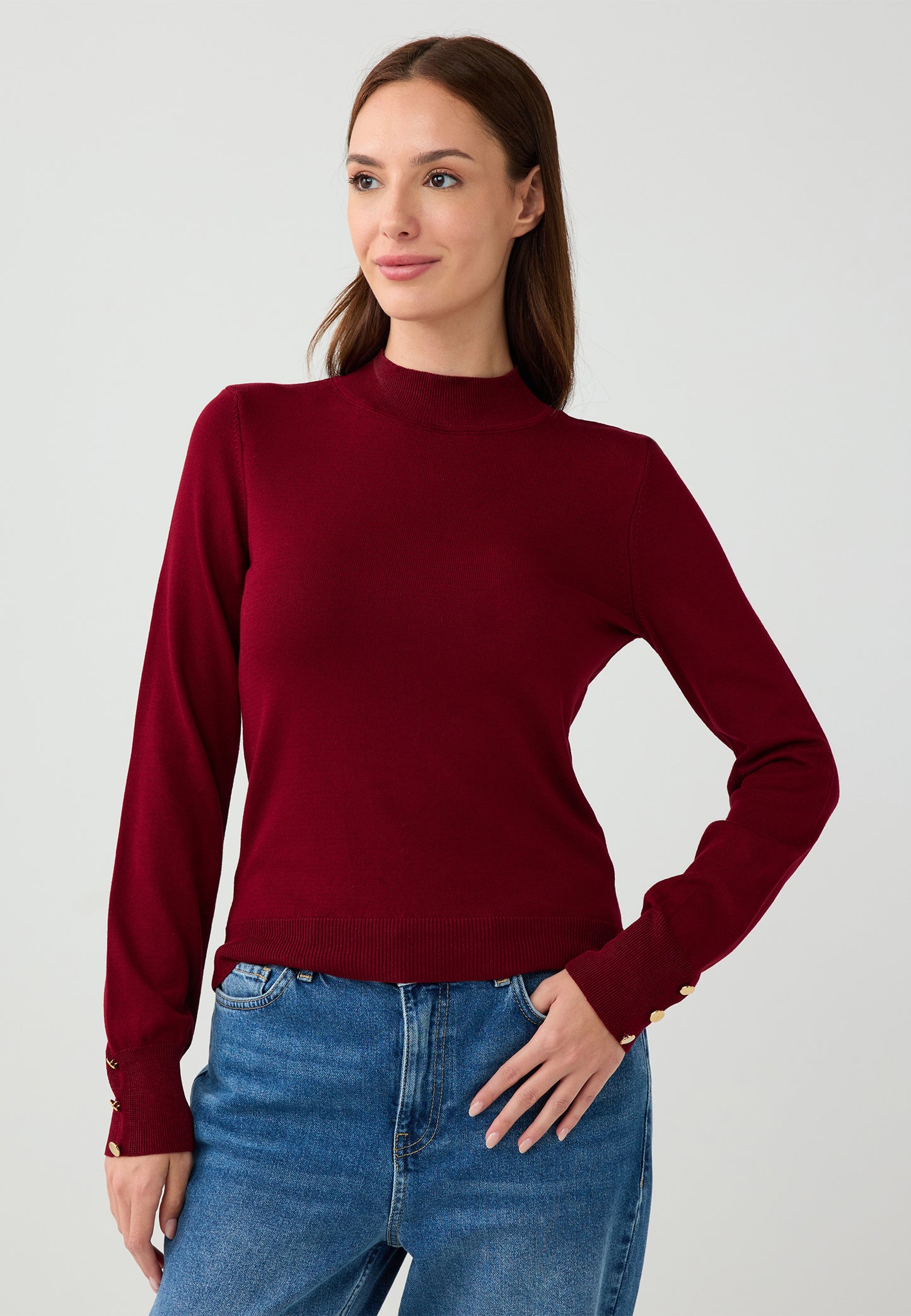 Tricot Burgundy Pullover