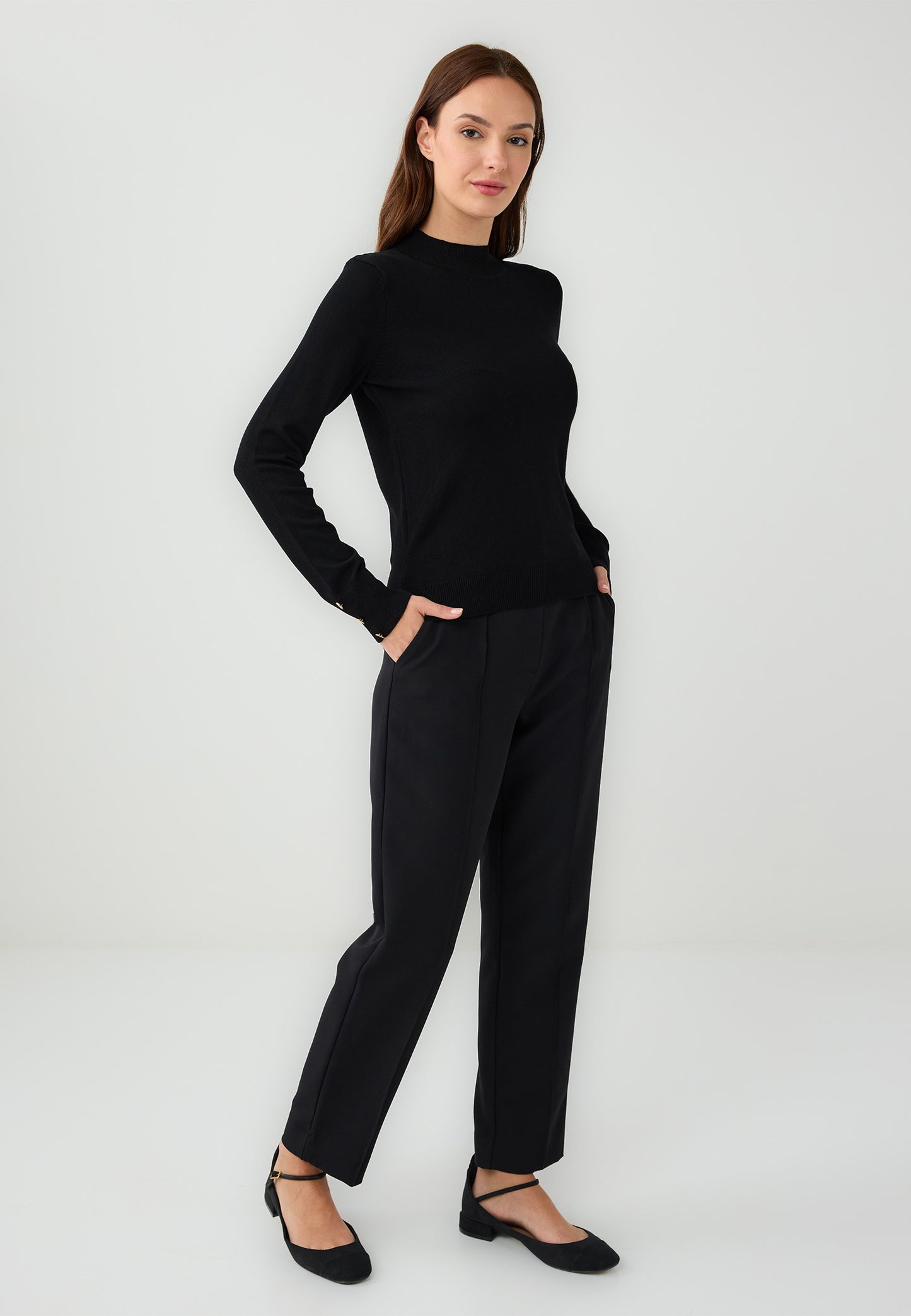 Tricot Black Pullover
