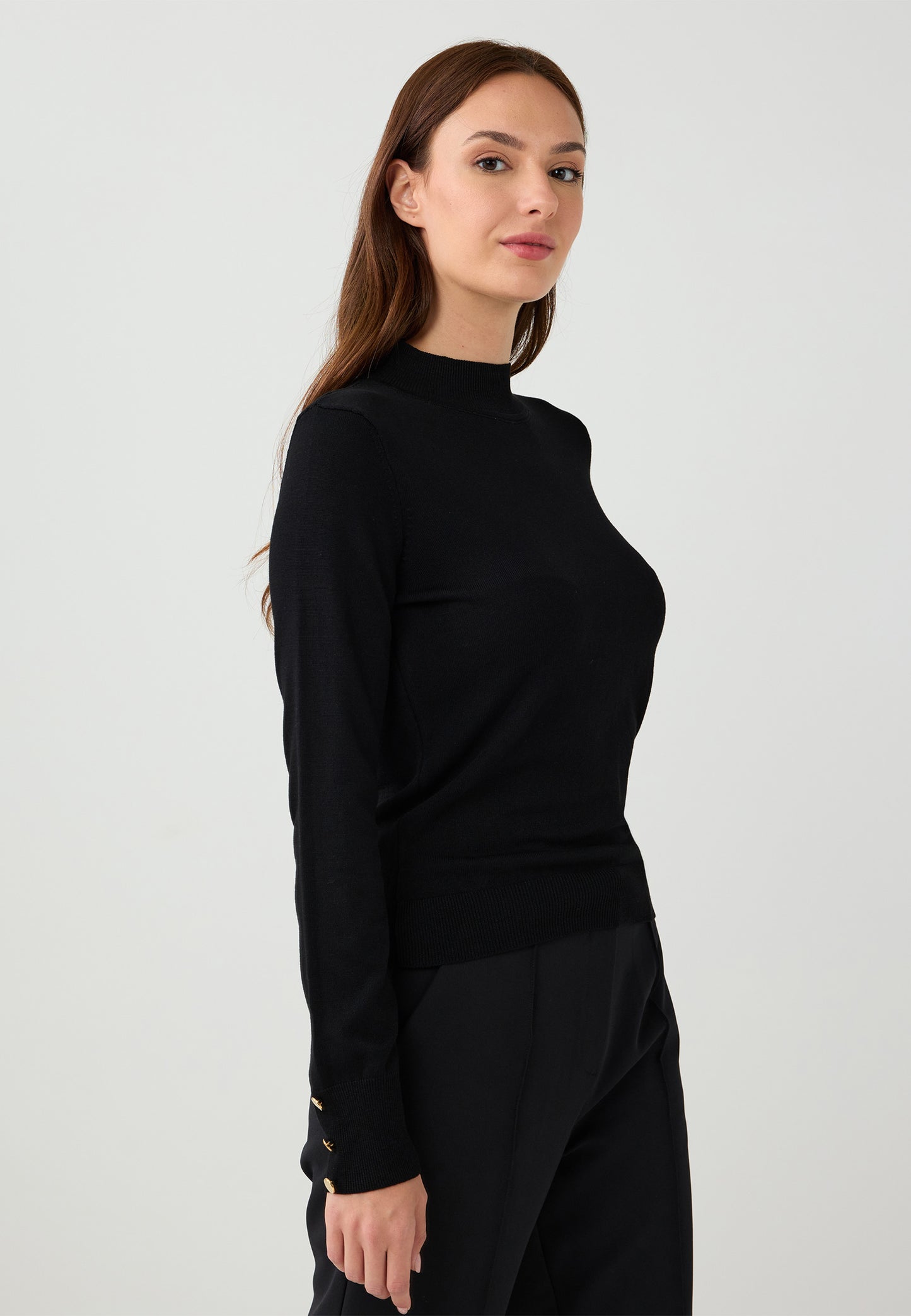 Tricot Black Pullover
