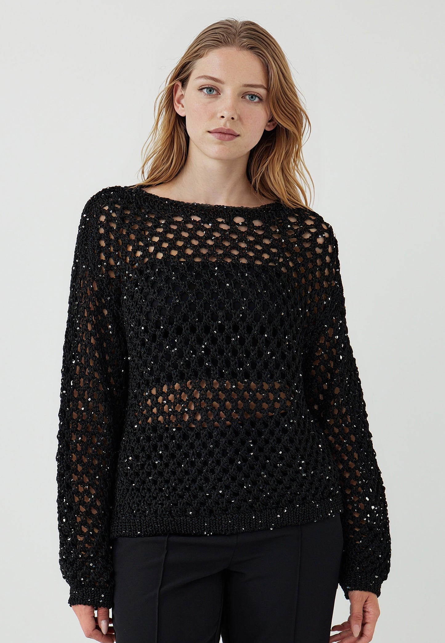 Tricot Black Pullover