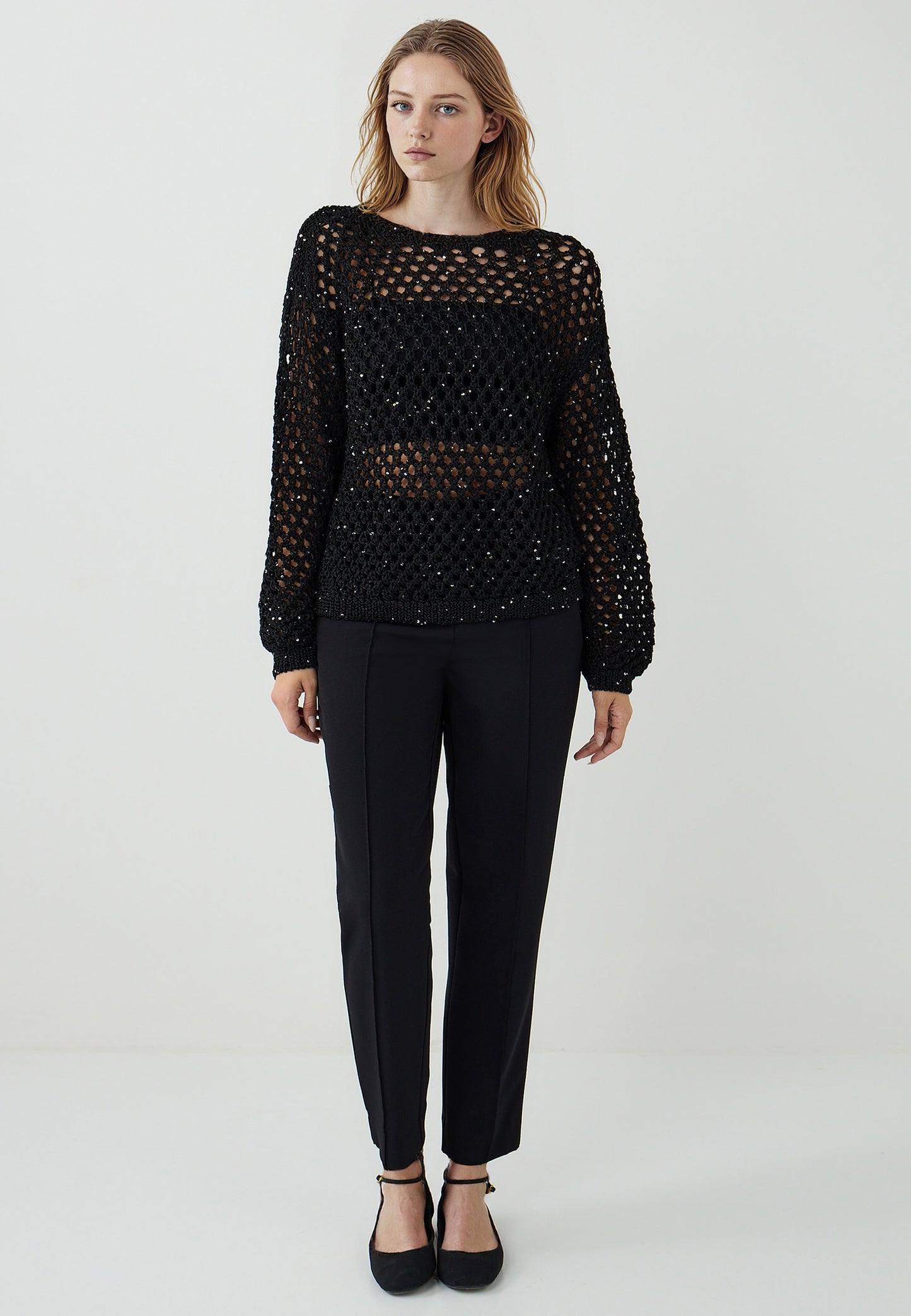 Tricot Black Pullover