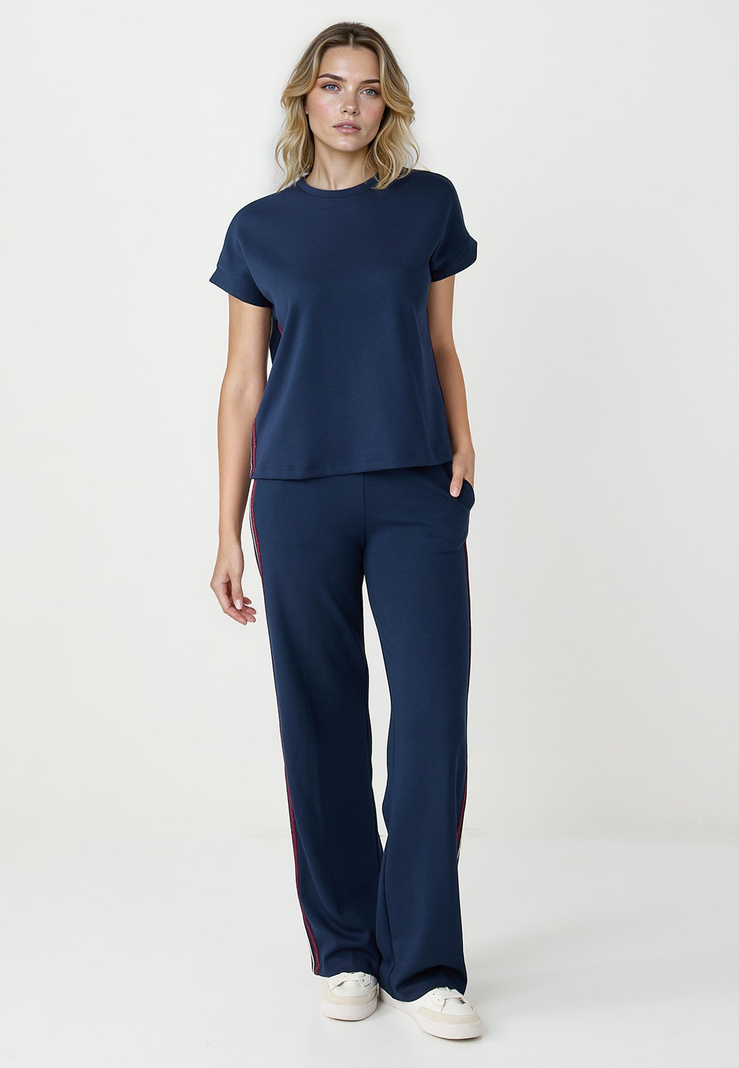 Regular Waist Regular Leg Modal Knit Pants