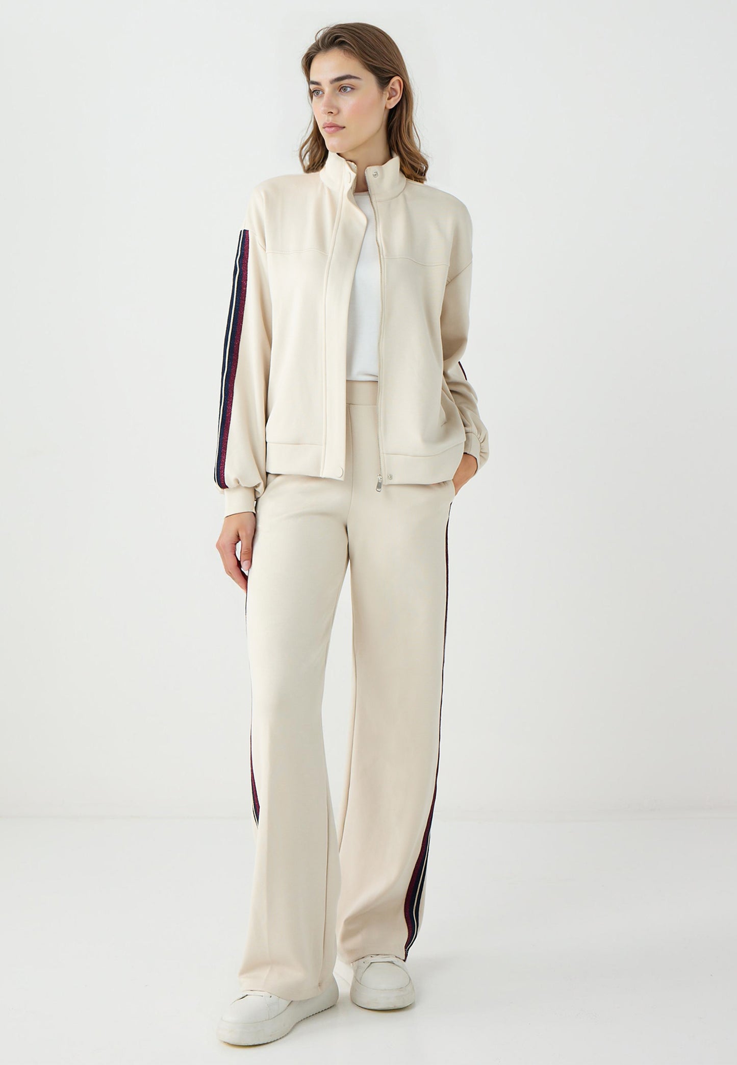 Regular Waist Regular Leg Modal Knitted Pants