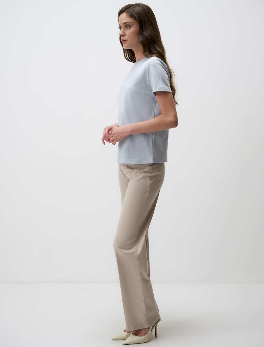 Basic Crew Neck Short Sleeve T-Shirt