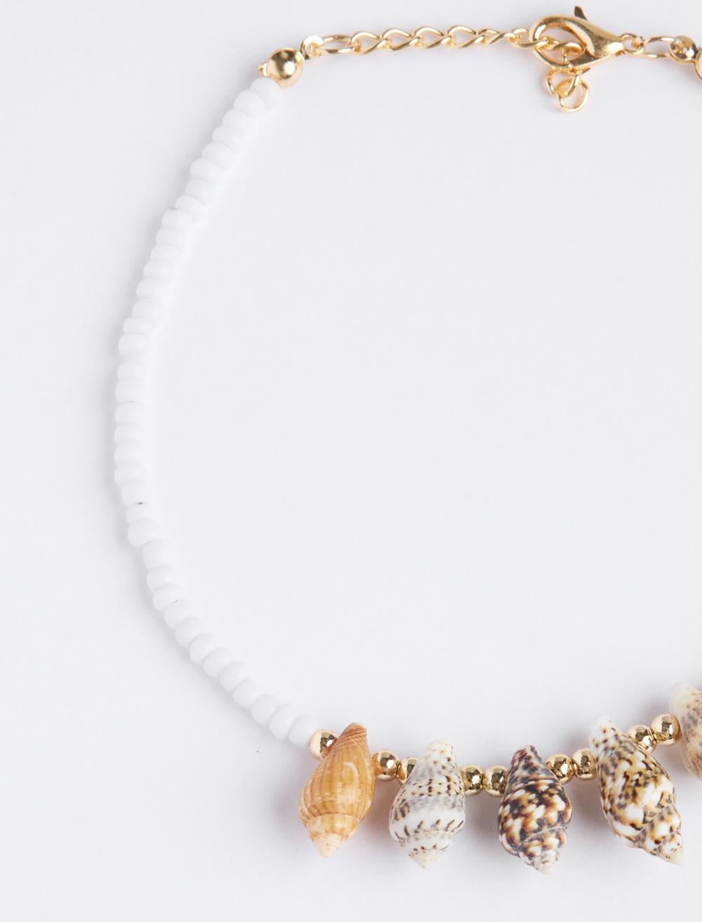 Five Seashell-shaped Anklet