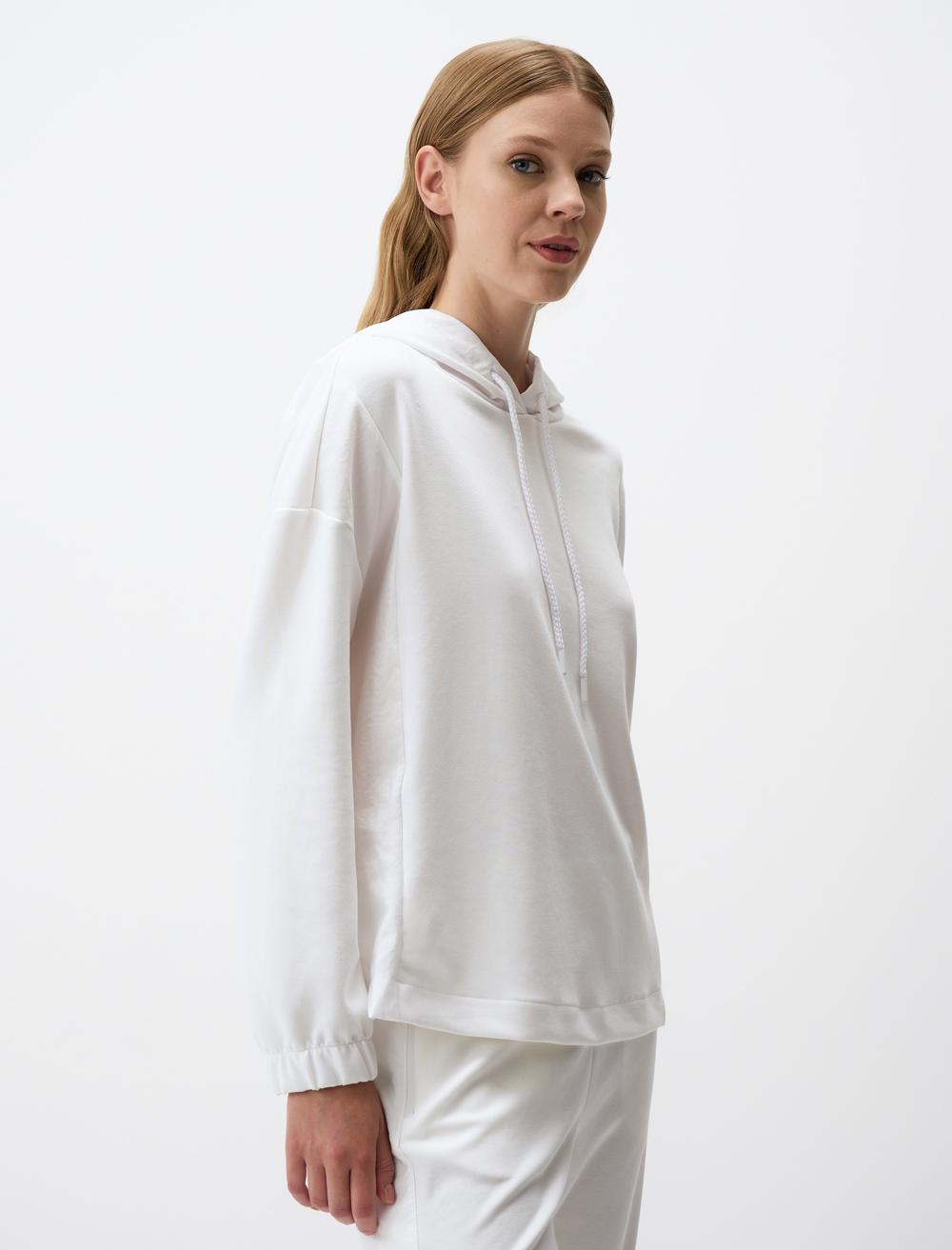 Hooded Long Sleeve Sweatshirt