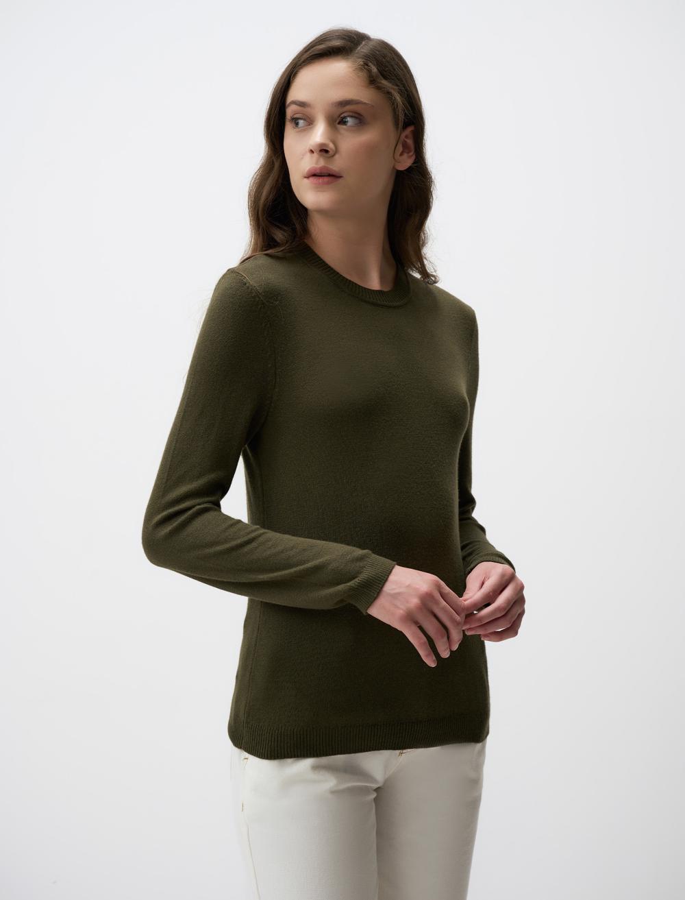 Crew Neck Slim Fit Sweater Sweater