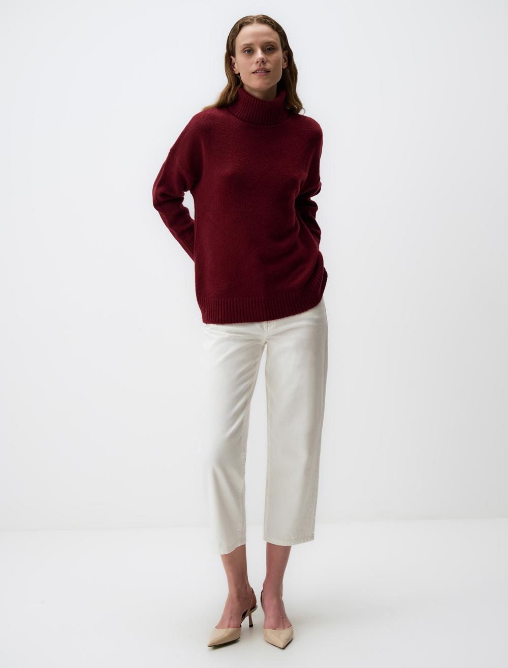 Long Sleeved Turtleneck Sweater