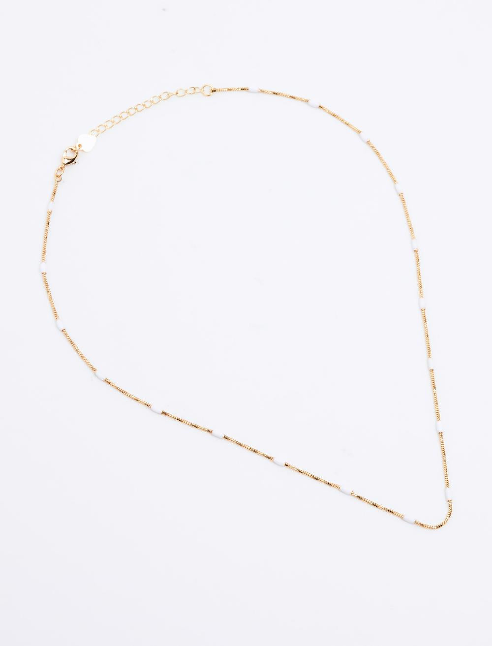 Adjustable Necklace with Fine Stones