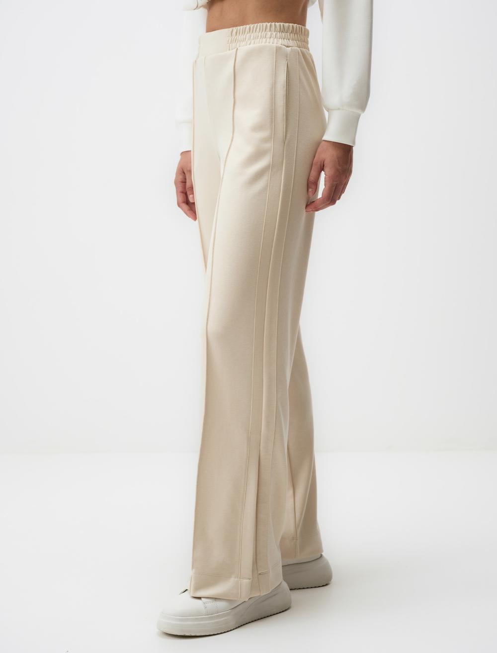 High Waist Wide Leg Slit Comfortable Pants