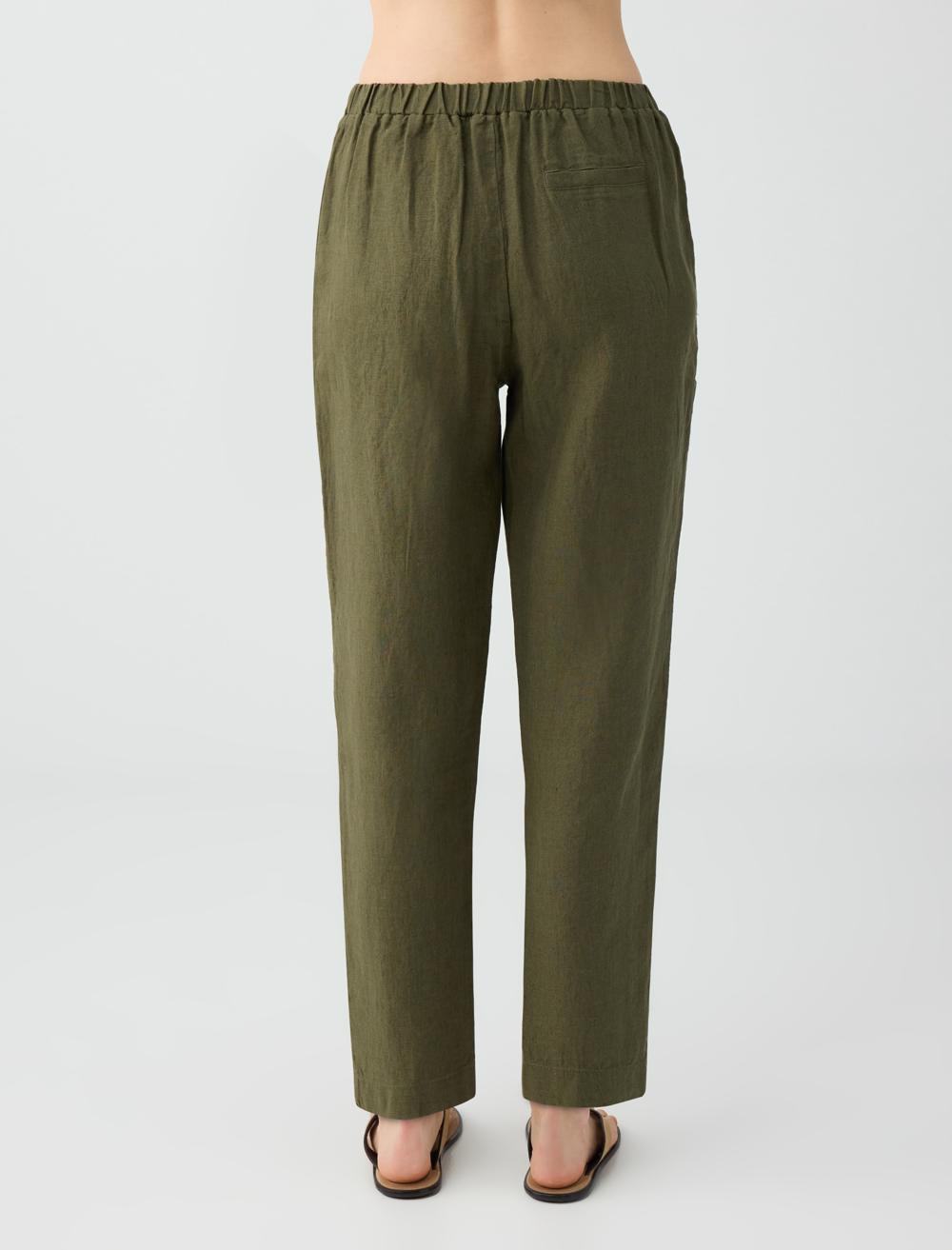 Normal Fit Trousers - Khaki - 6SW186633310
