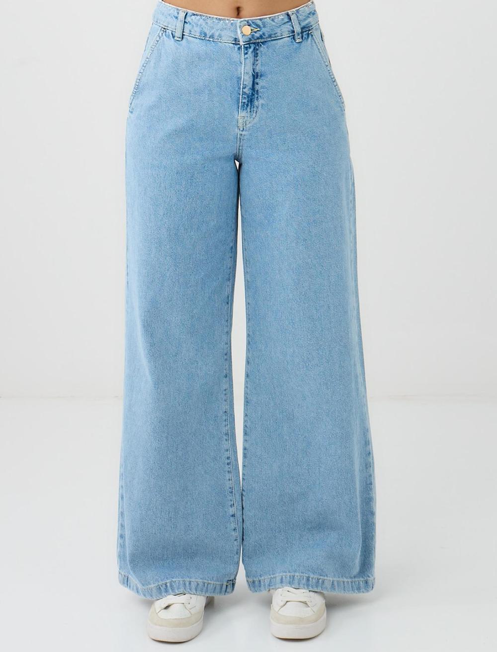 Loose Fit Trousers - Light Rode - 5SW184734985