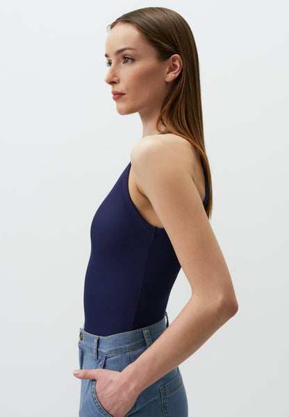 Halter Neck Sleeveless Basic Tank Top