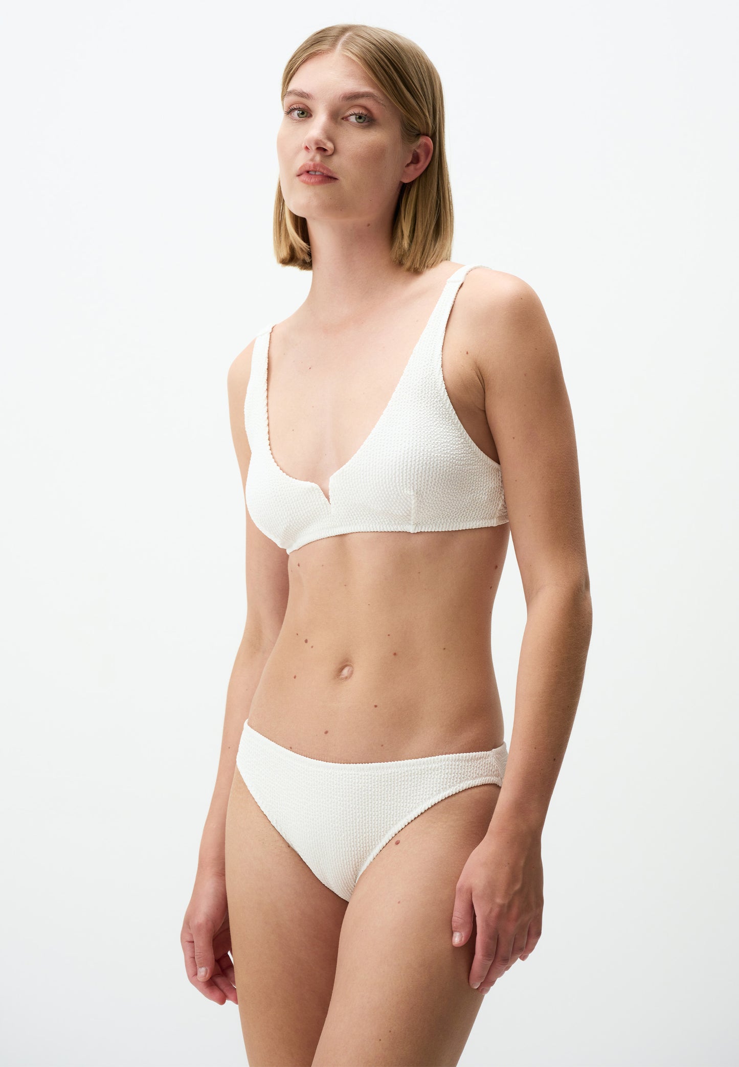 Basic Textured Bikini Bottom