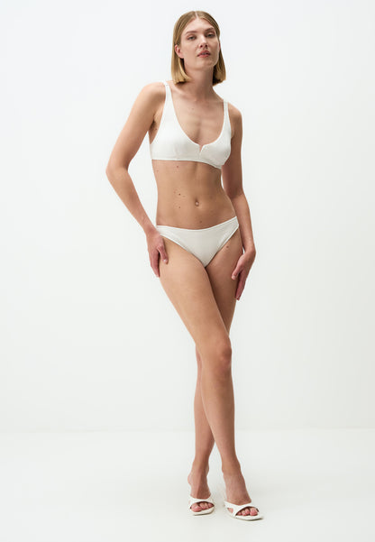 Basic Textured Bikini Bottom