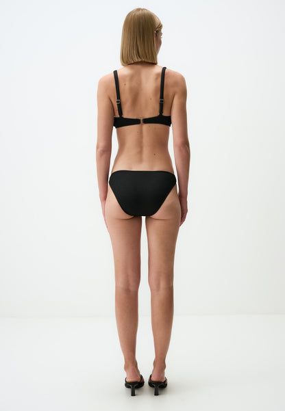 Basic Textured Bikini Bottom