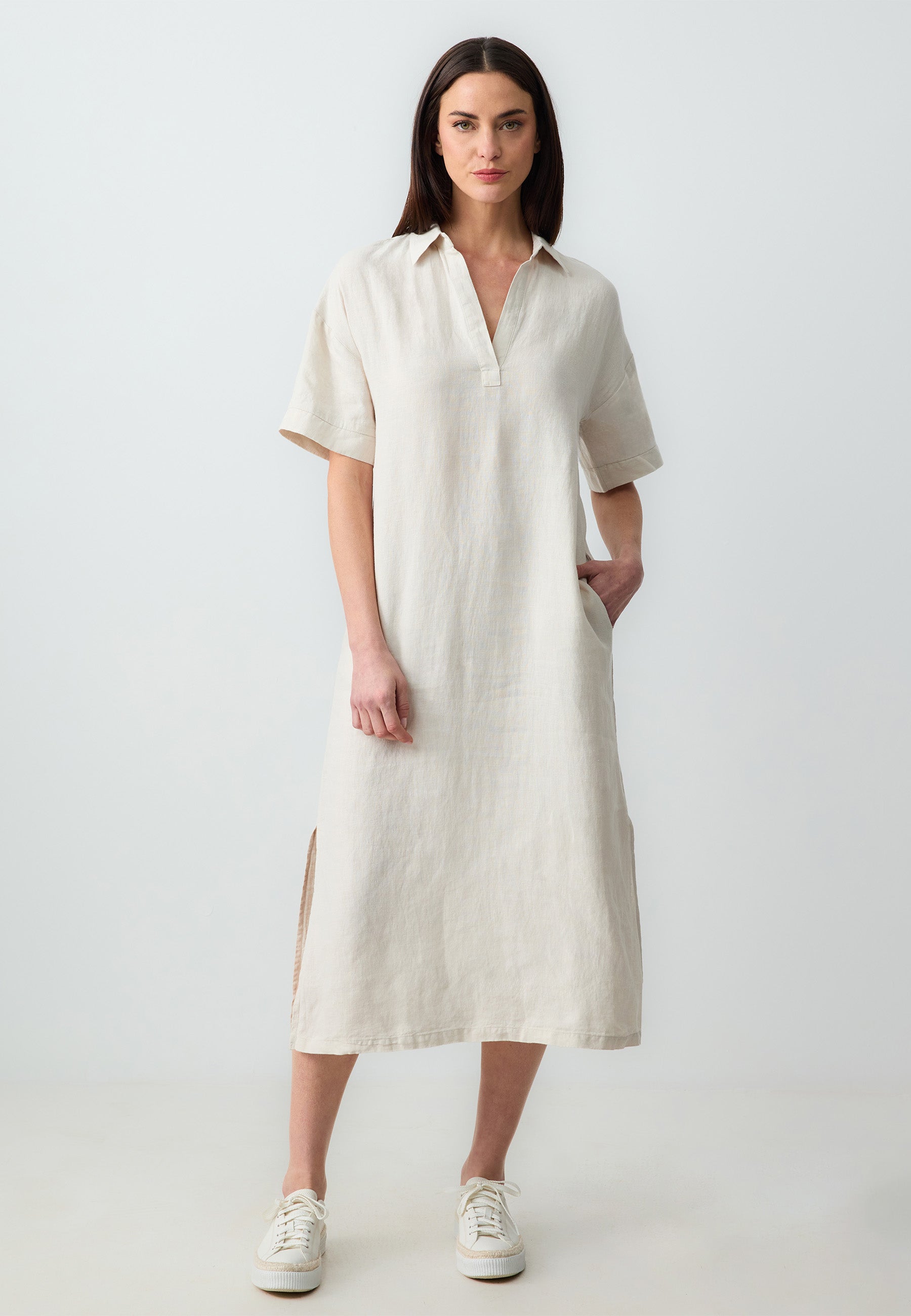   Woven Stoned Dress