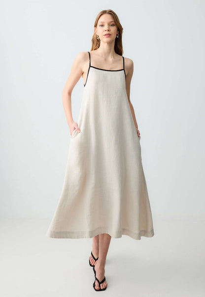 Woven Stone Dress