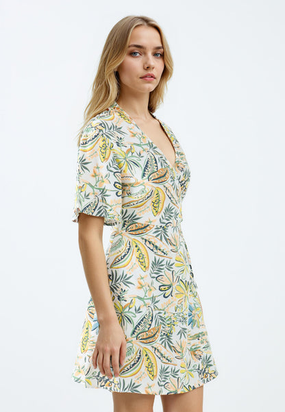 Woven Stone Dress
