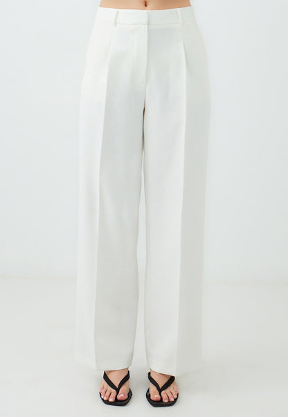 Regular Leg Regular Waist Woven Trousers