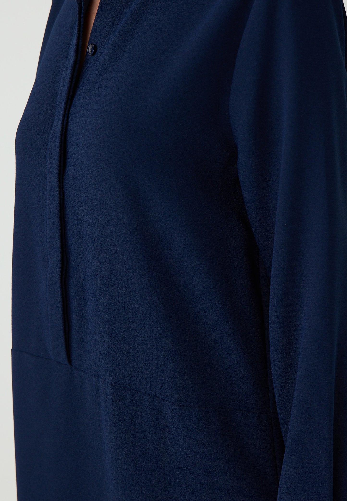 Woven Dark Blue Dress