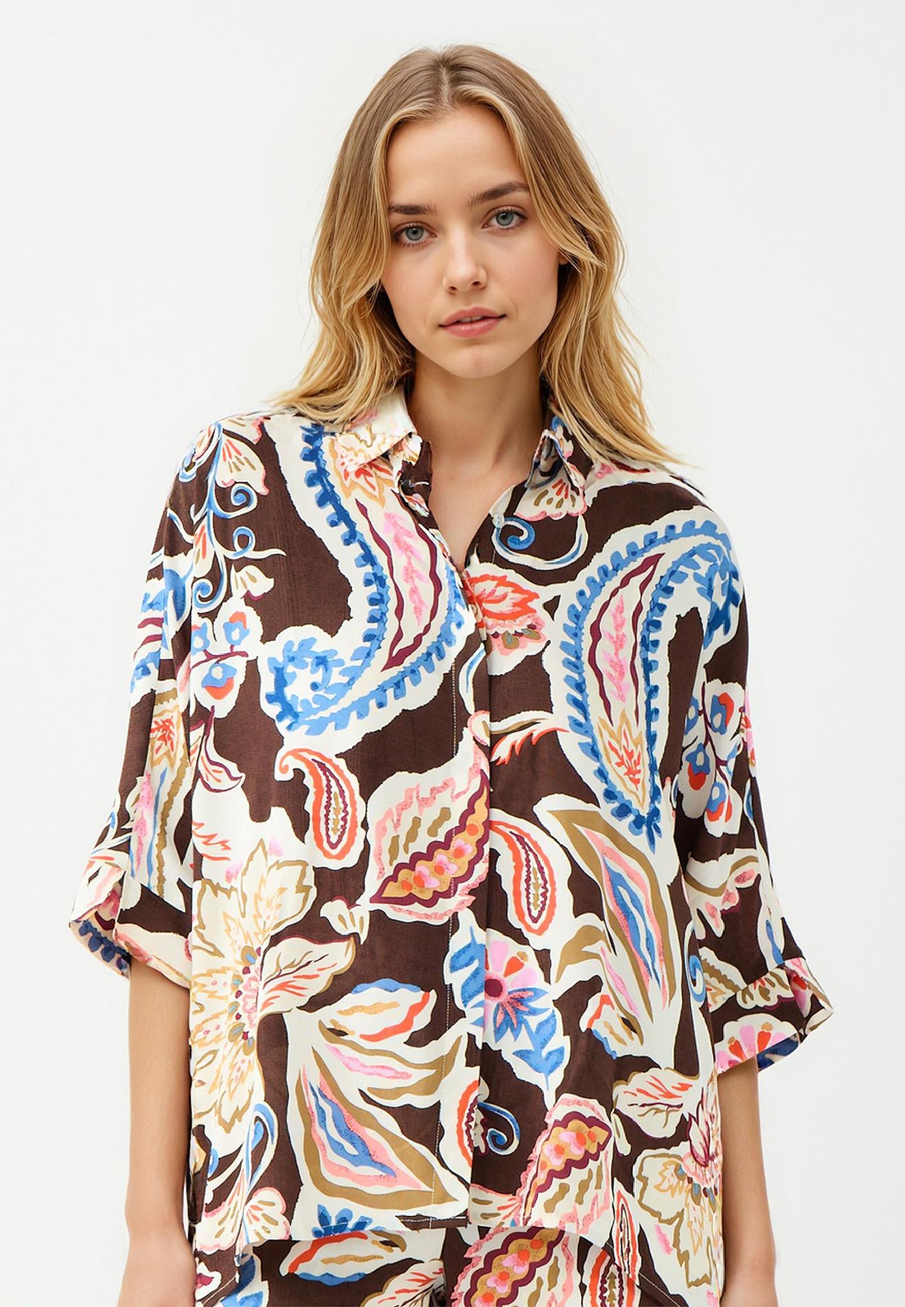 Woven Brown Shirt
