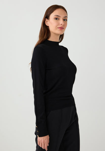 Tricot Black Pullover