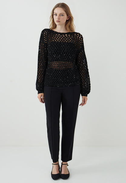 Tricot Black Pullover