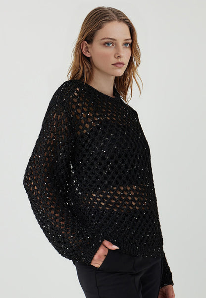 Tricot Black Pullover
