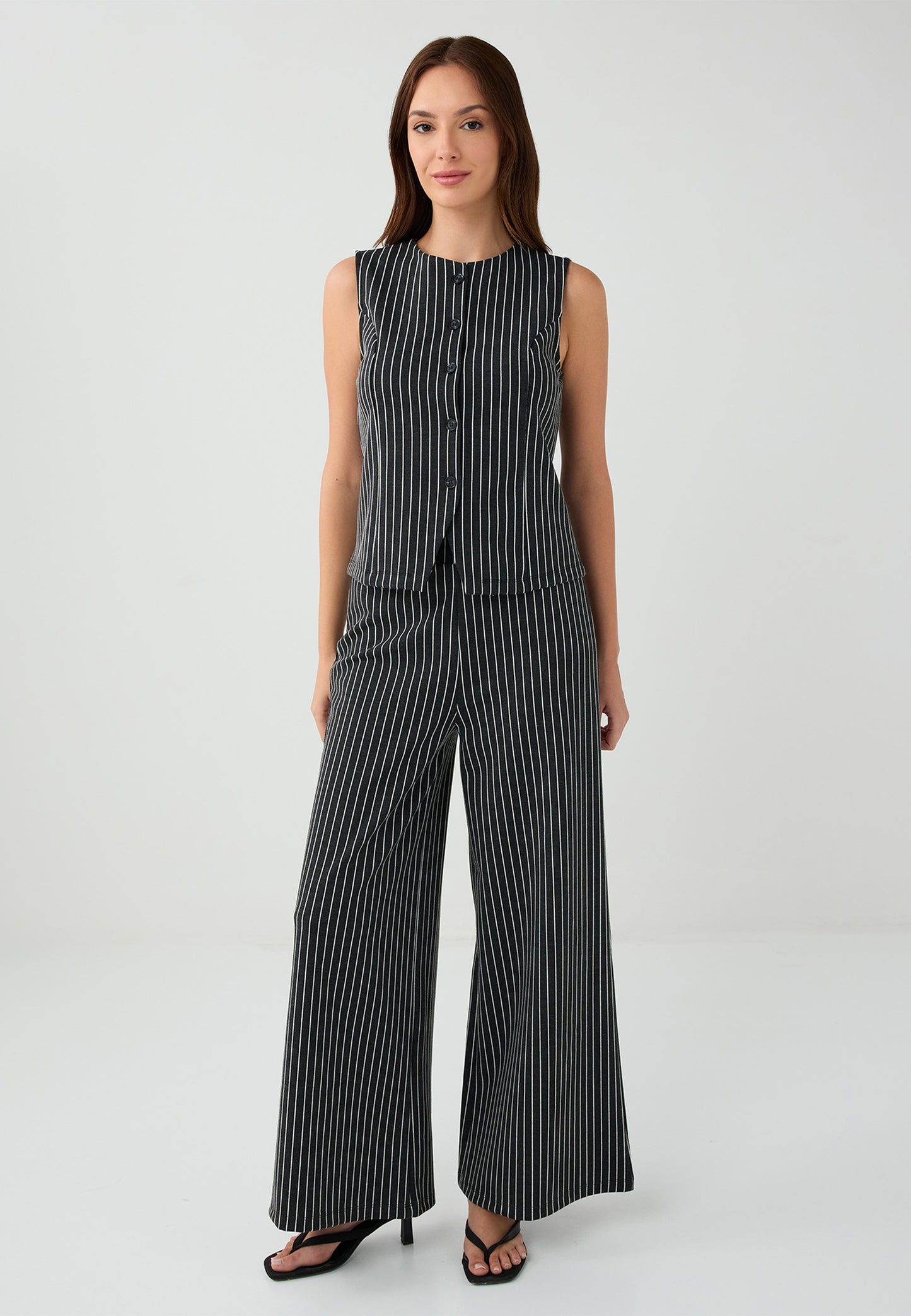   Knitted Anthracite Trousers