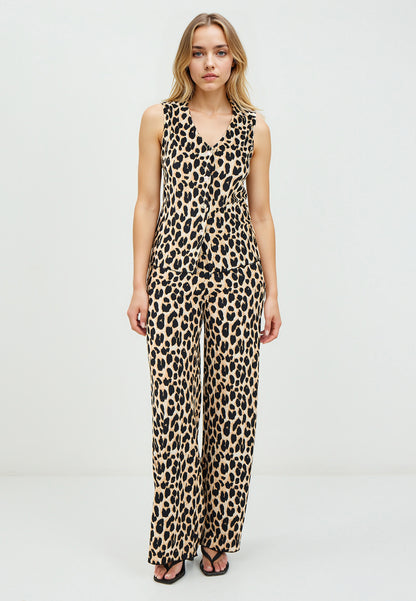 Loose Fit  Knitted Black Trousers