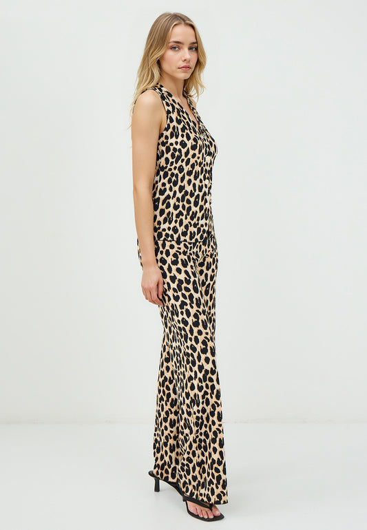 Loose Fit  Knitted Black Trousers