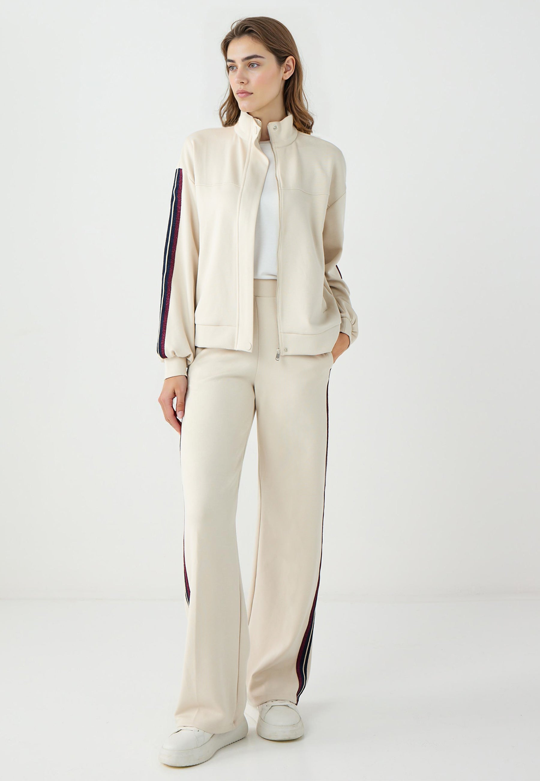 Regular Waist Regular Leg Modal Knitted Pants