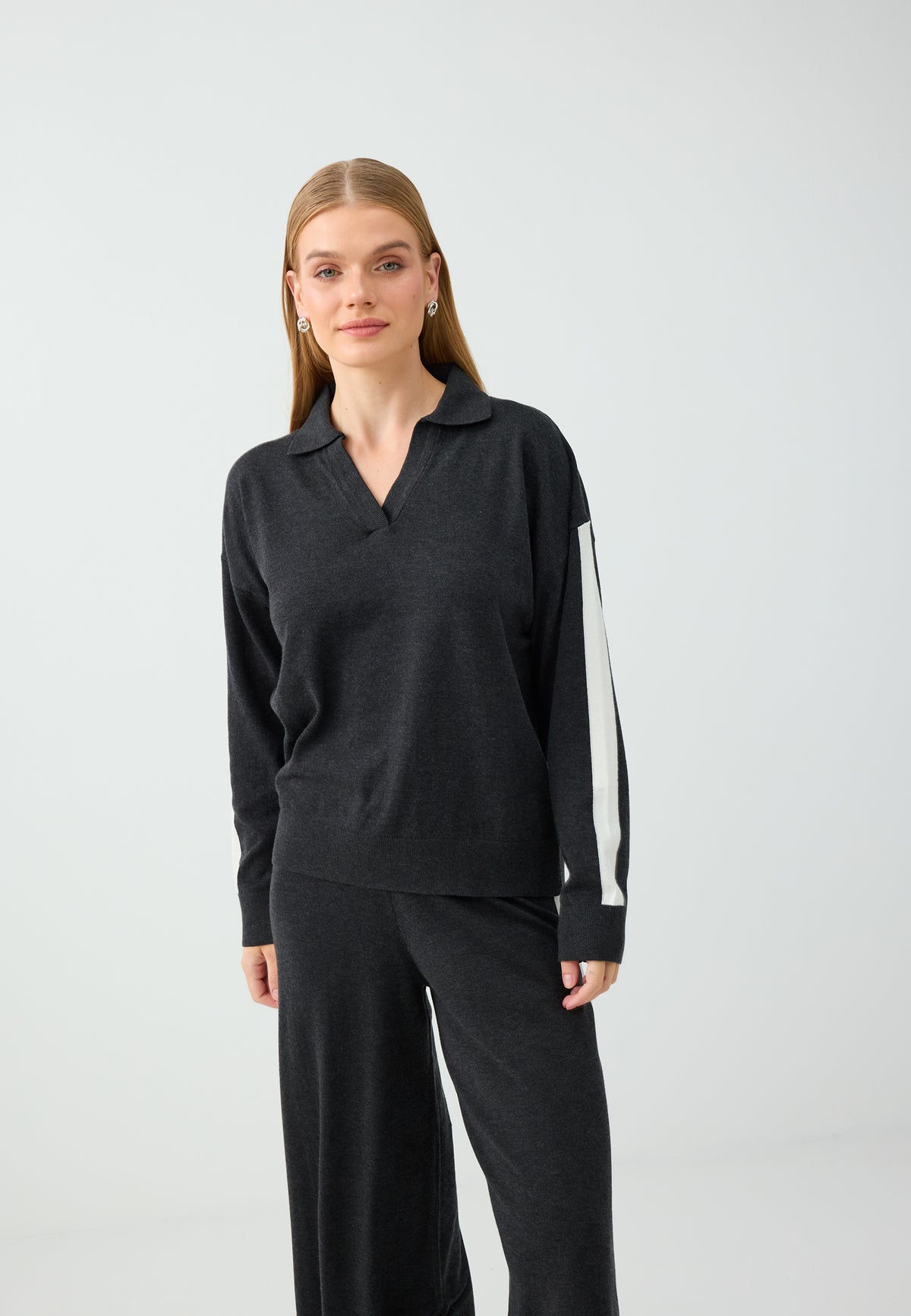 Pullover - Grey - 6WW137879922