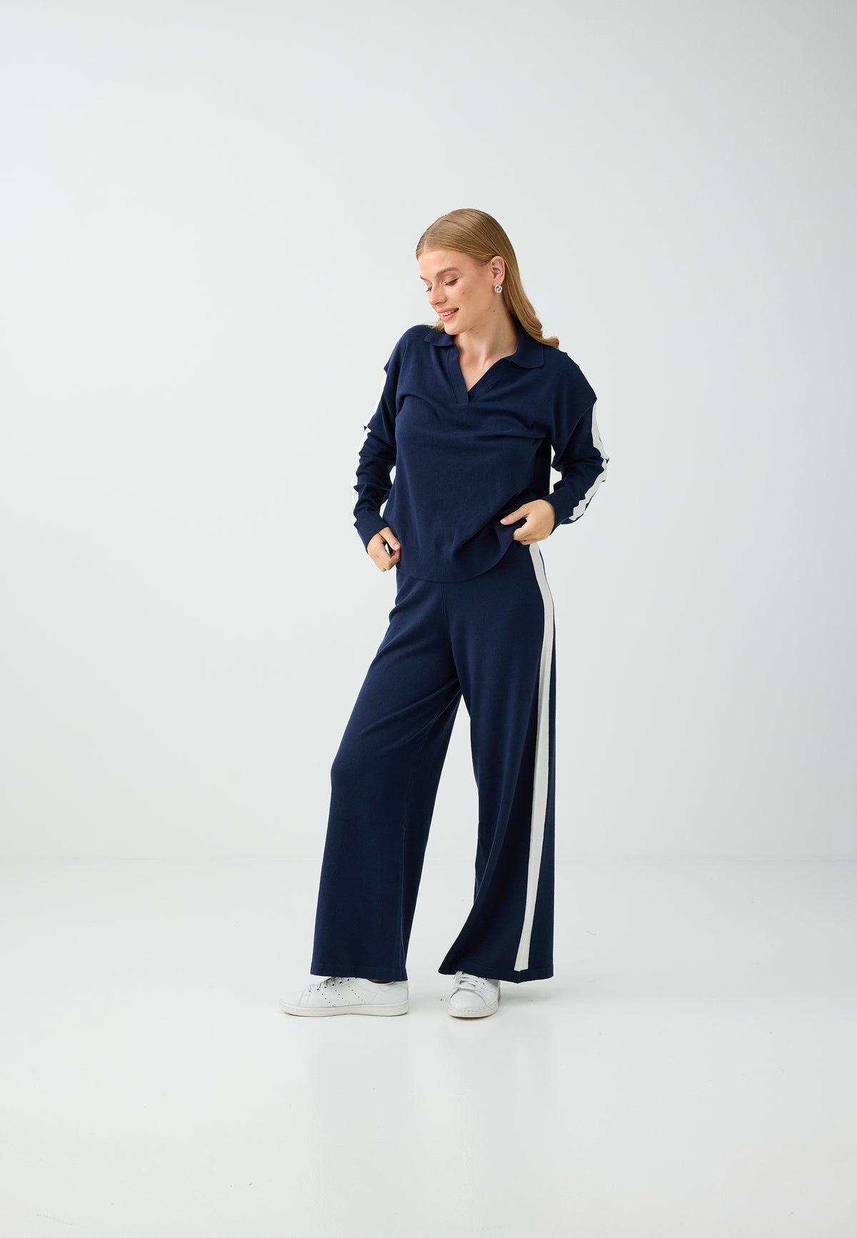 Trousers - Dark Blue 7880 - 6WW187880494