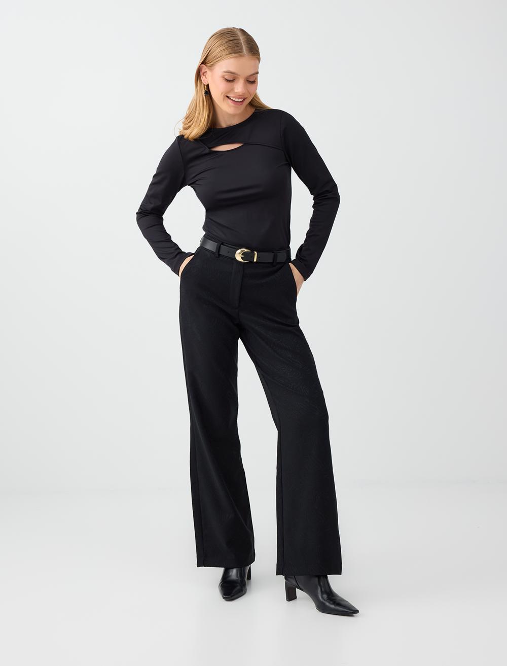 Trousers - Black - 6WW188148900