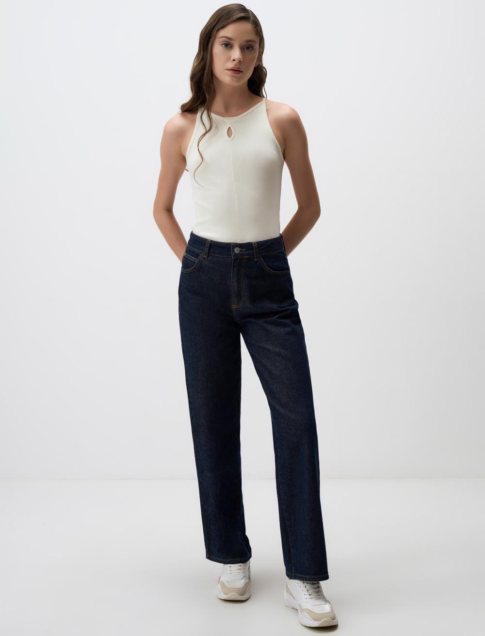Halter Neck Slim Fit Knitted Blouse with Straps