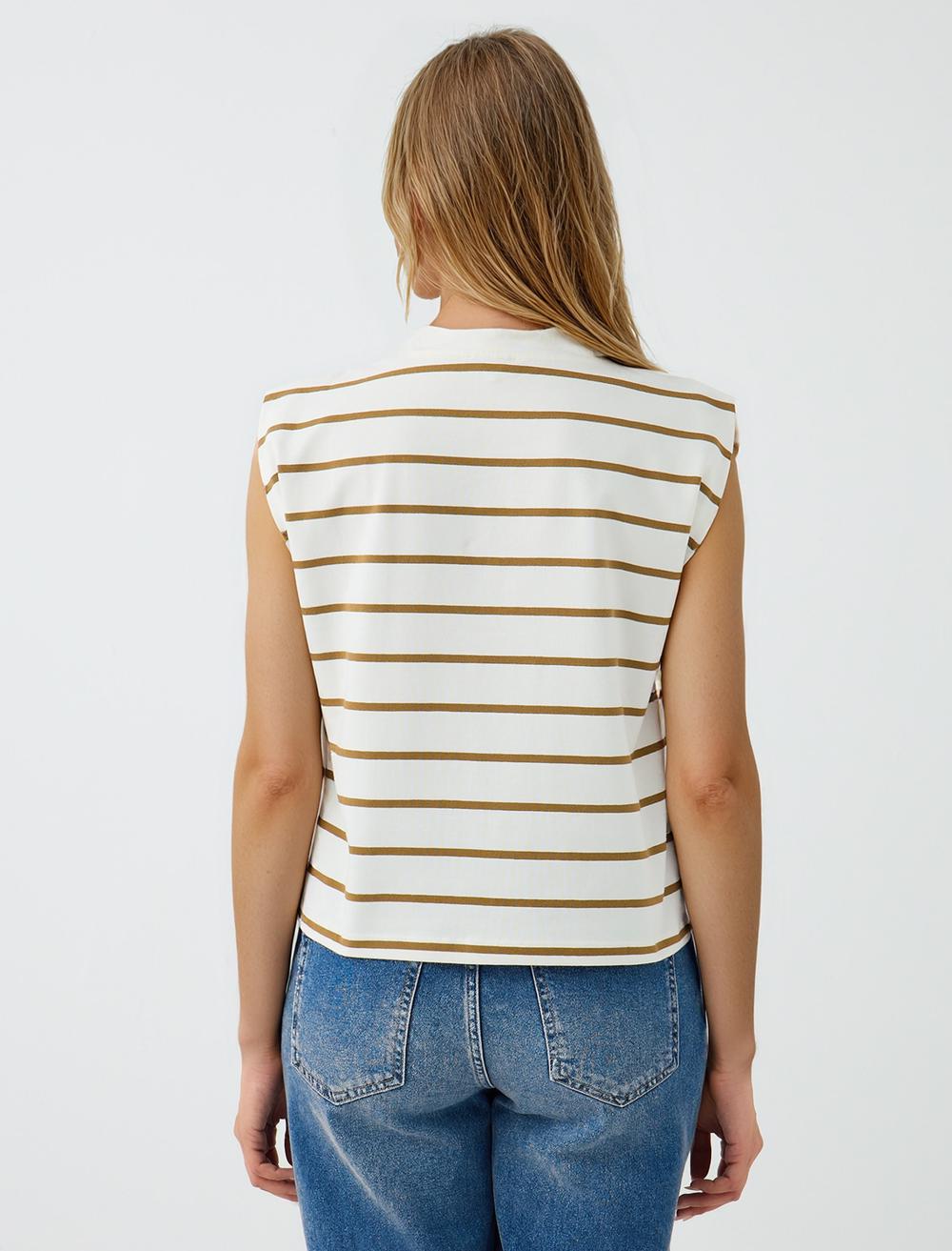 Crew Neck Sleeveless-Sleeve Singlet - 5SW015321
