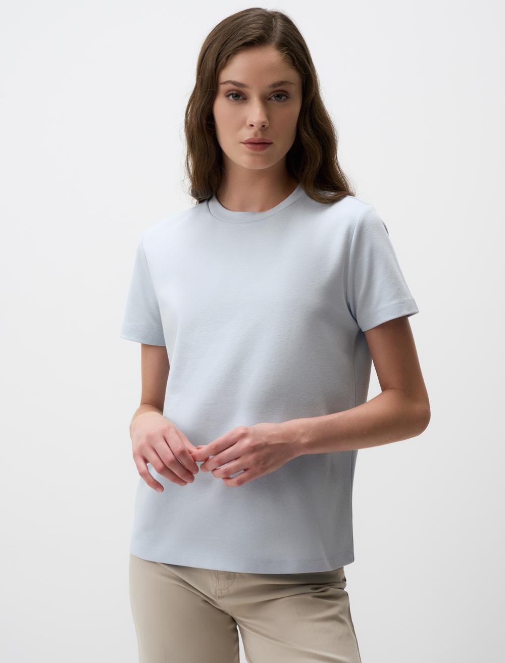 Crew Neck Short-Sleeve T-shirt - 4WW441714