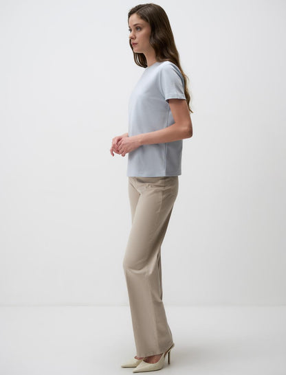 Basic Crew Neck Short Sleeve T-Shirt