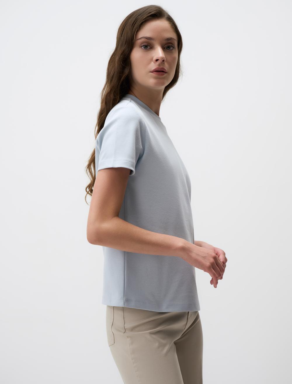 Crew Neck Short-Sleeve T-shirt - 4WW441714