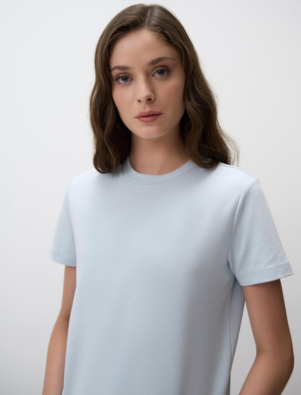 Crew Neck Short-Sleeve T-shirt - 4WW441714