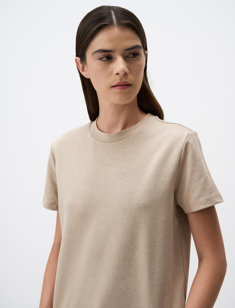 Crew Neck Short-Sleeve T-shirt - 4WW441714
