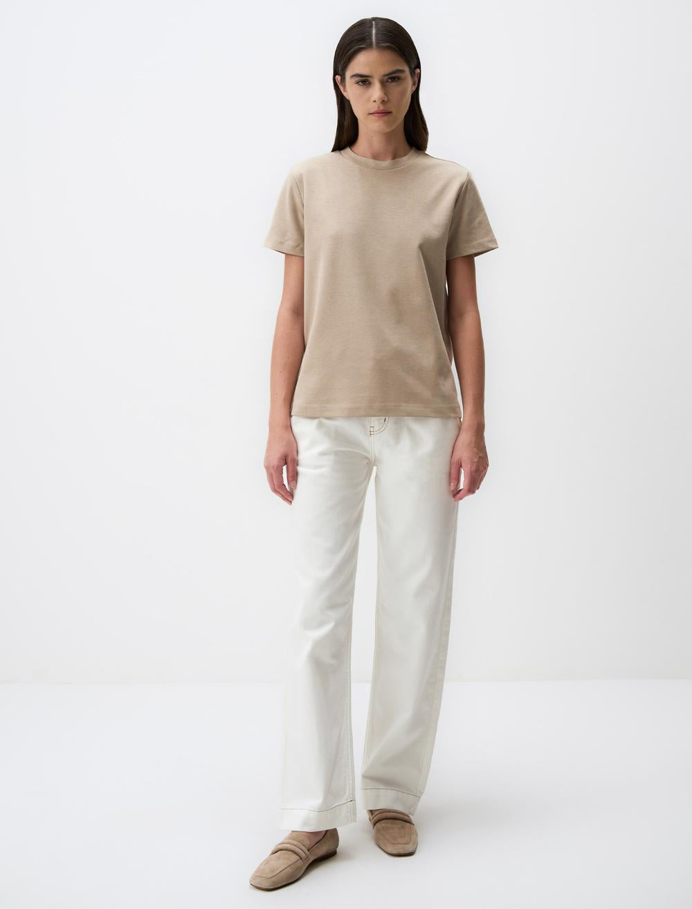 Basic Crew Neck Short Sleeve T-Shirt