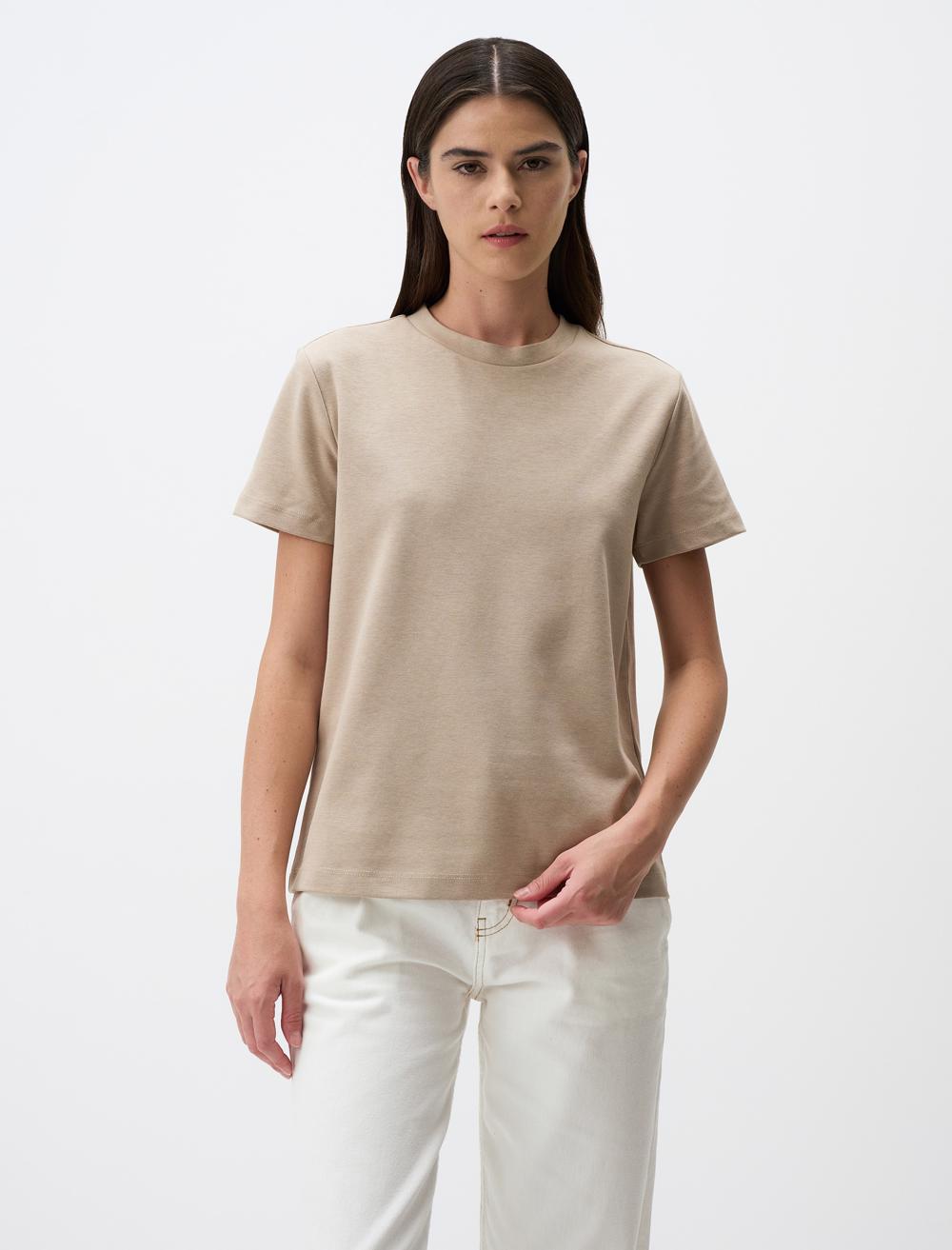 Basic Crew Neck Short Sleeve T-Shirt