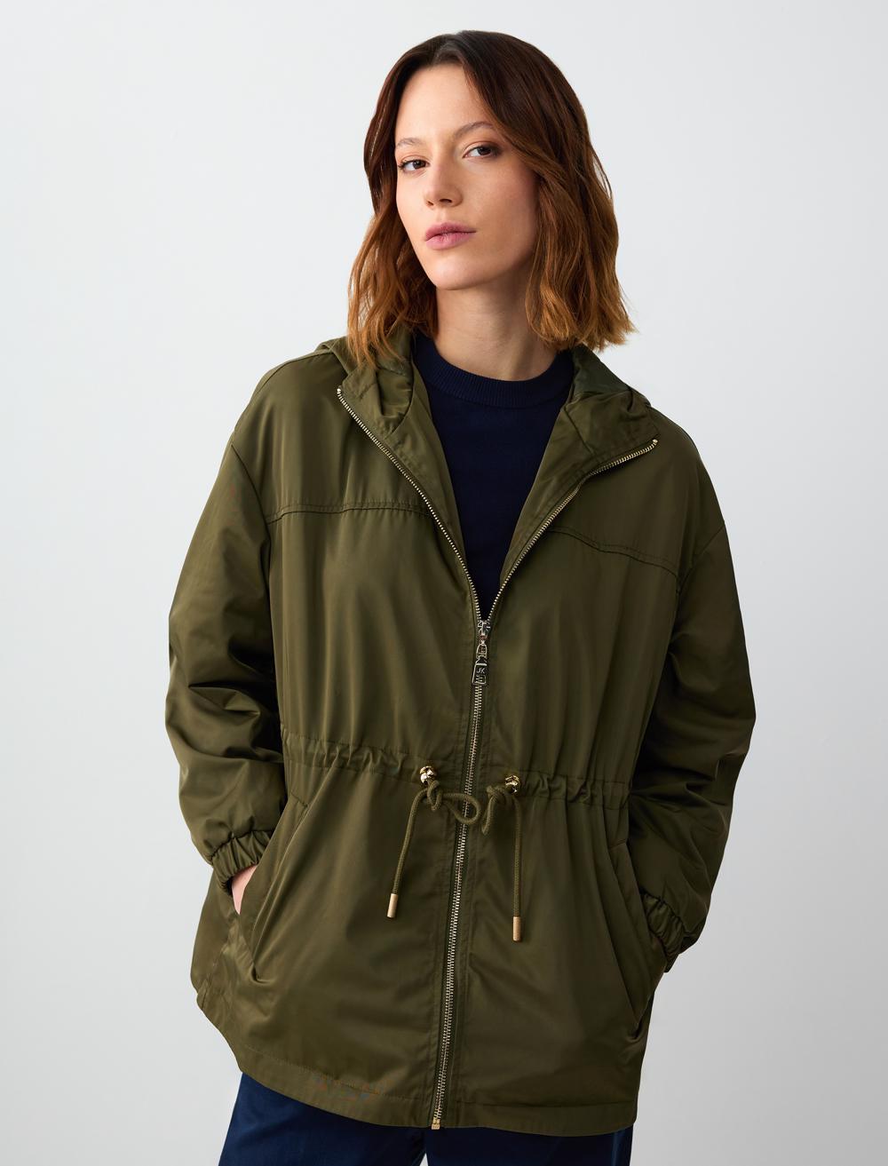 Hood Long-Sleeve Waterproof jacket - 5SW461760