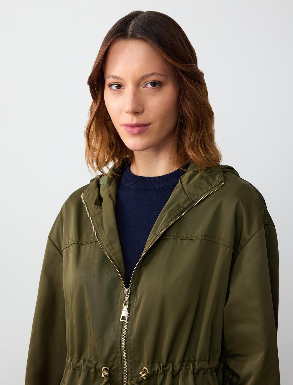 Hood Long-Sleeve Waterproof jacket - 5SW461760