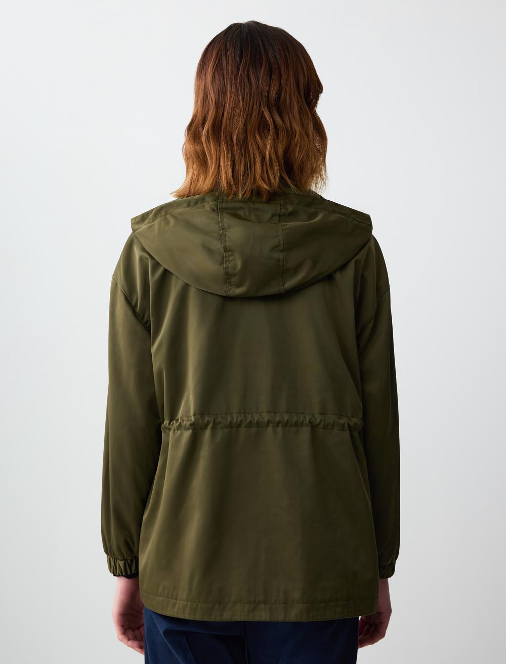 Hood Long-Sleeve Waterproof jacket - 5SW461760