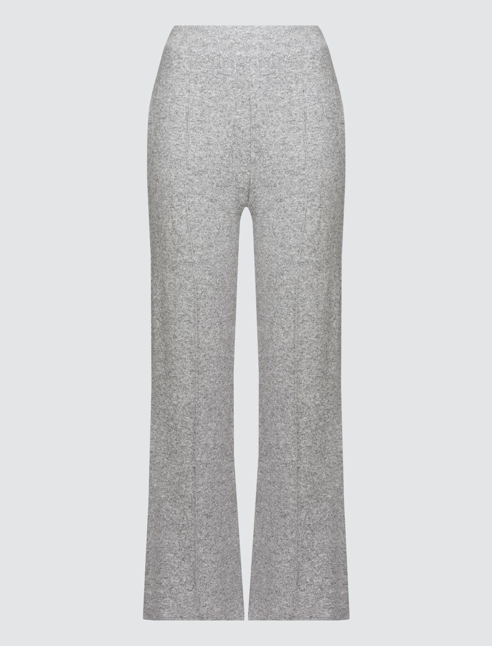Loose Fit Trousers - Grey - 4WW02311014922